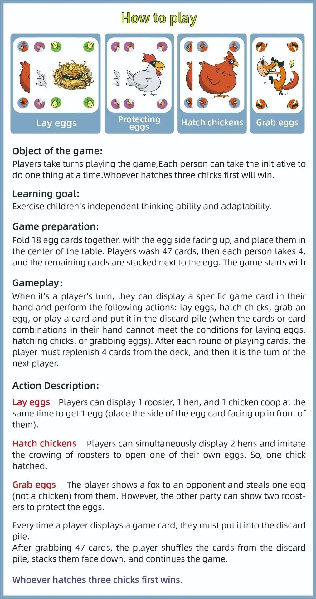 Hot Chicken Chiu Chiu Board Game Drecksau Dirty Pig Black Sheep Piou Piou Party Game Cards Intellectual Toy Kid Gift