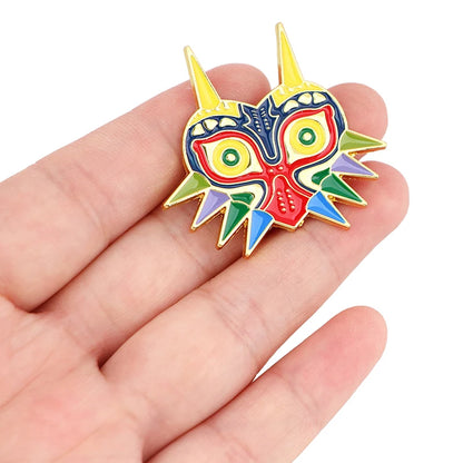 Link Enamel Pins Anime Games Lapel Pin Brooches for Backpack Collection Manga Badges Jewelry Accessories