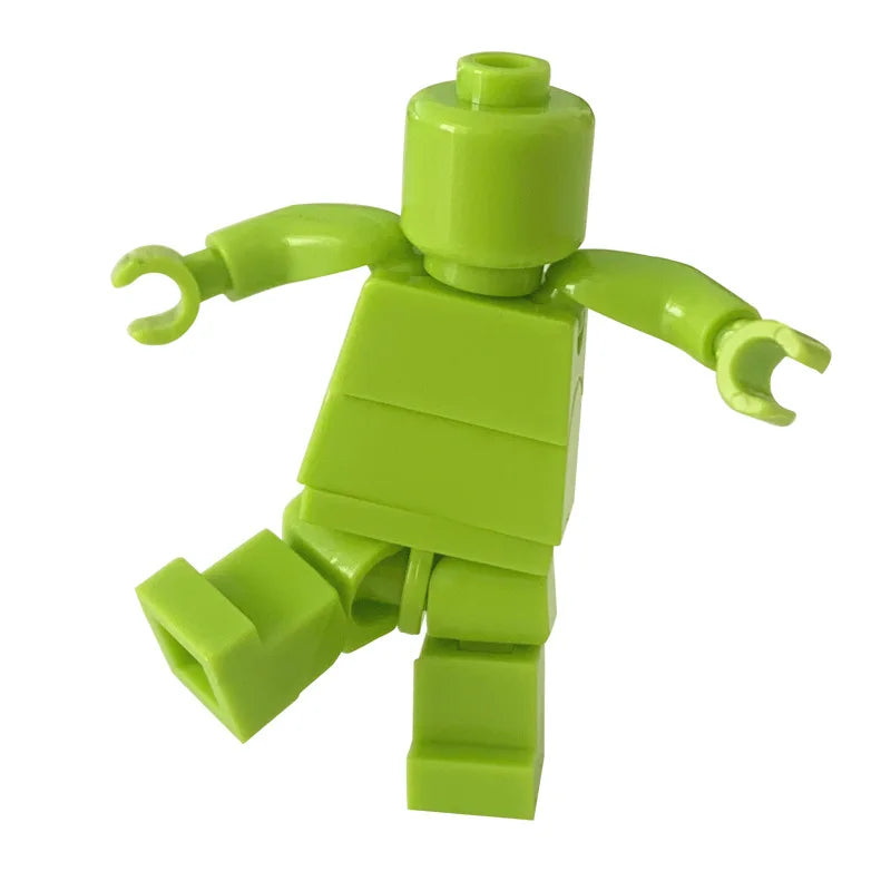 1pcs DIY For Children Plastic Building Toys Combination Action Figures Building Blocks Compatible Accessories Toy