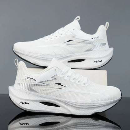 Men Sports Running Shoes Casual Marathon Breathable Lightweight Women's Comfortable Athletic Nonskid Walking Sneakers Outdoors