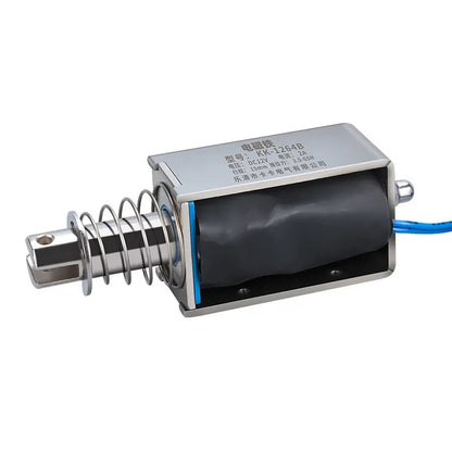 DC12V 24V Through Push Pull Small DC Electromagnet 0520B 0530B 0630B 0730B Strong Pull Switch 5N Stroke Magnet