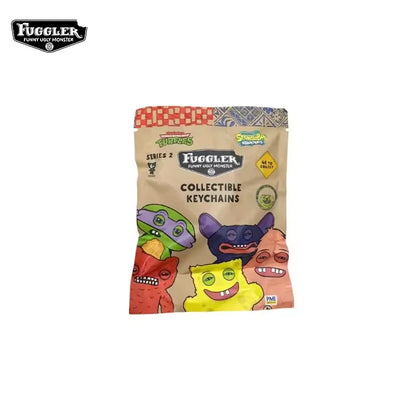 Original Fuggler Random Keychain Blind Box 2 Figure Ugly Funny Monster Tooth Wide Eyed Weirdo Collection Model Bag Pendant