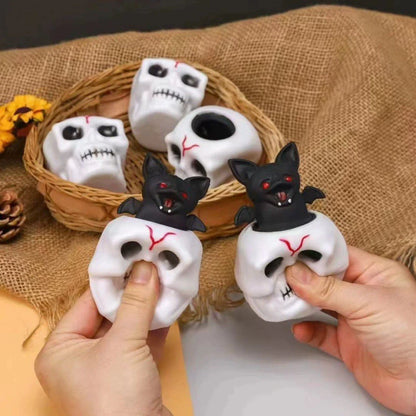 Funny Pop-Up Slow Rebound Squishy Cheese Mouse Cup Hand Antistress Reliever Squirrel Cup Toys for Children Adults
