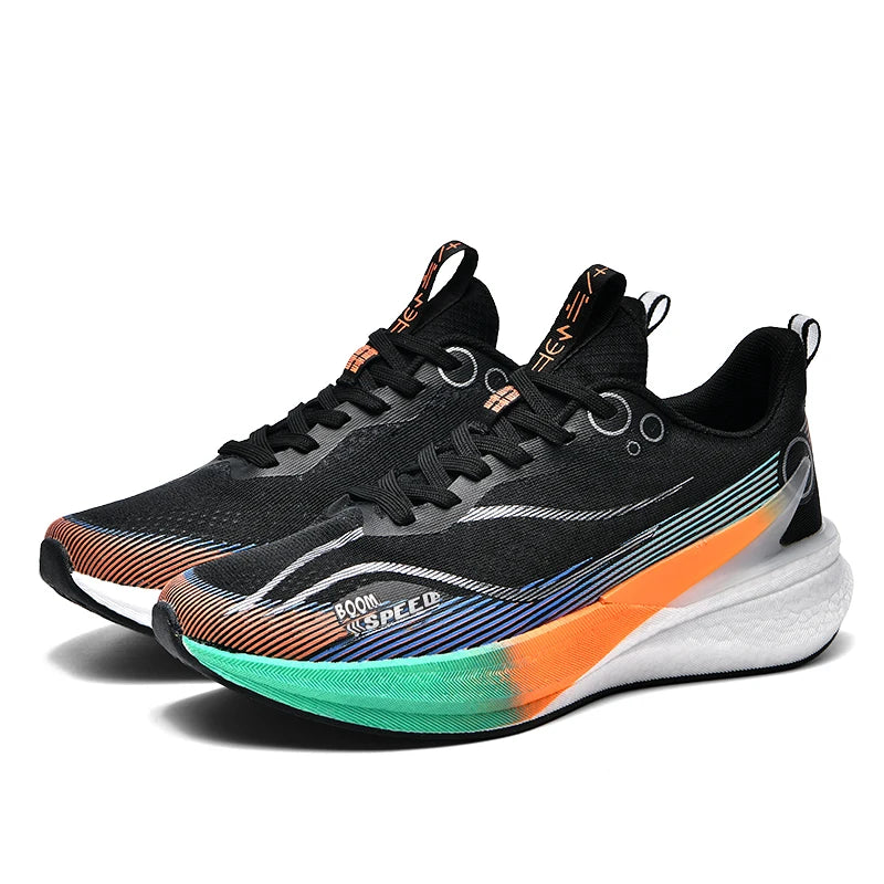 Carbon Plate Running Shoes Men Women Professional Marathon Racing Sneakers Breathable Lightweight Road running Training Shoes