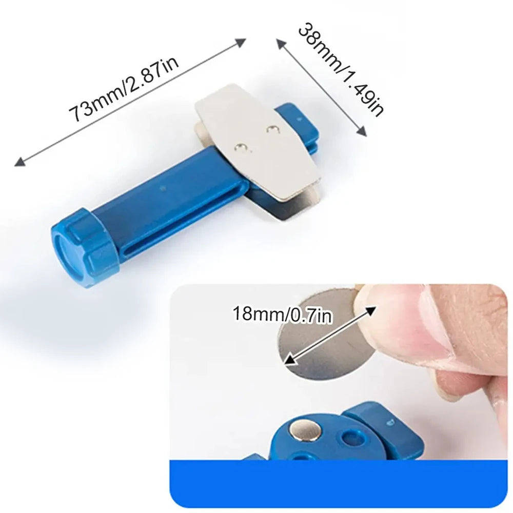 Durable Steel Bicycle Brake Pad Spreader Tool 360° Rotatable Bike Oil Disc Piston Reset Hydraulic Brake Caliper Piston Extension