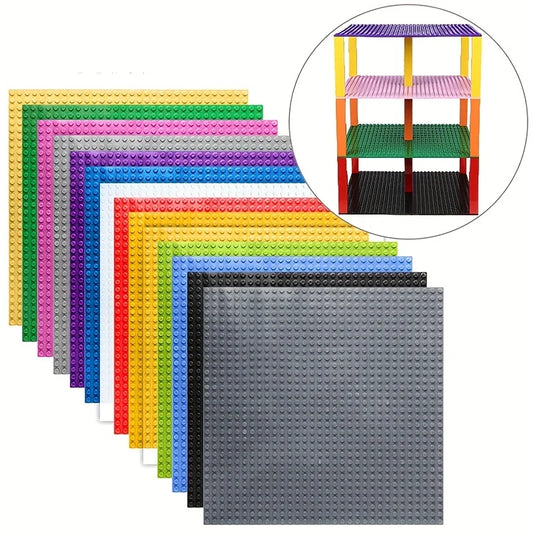 Base Plate 32*32 Dots Double-sided Base Building Blocks Baseplate Bricks Classical Bricks Kids Toys Compatible with Brand Blocks