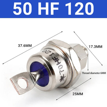 85A/40A/25A 1200V Positive Cathode/Negative Anode Stud Mount Diode Rectifier For Battery Charging Welding Machines Motor Control
