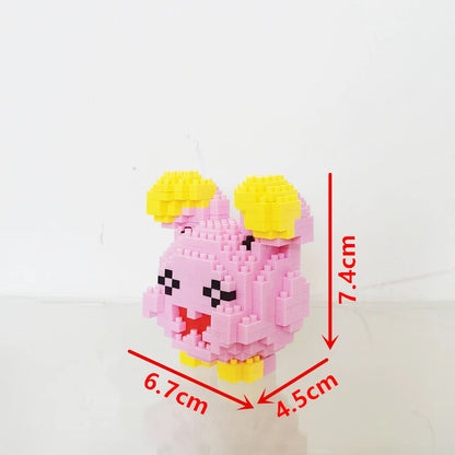 75 Style Pokemon Building Blocks Assembly Anime Picachu Charizard Doll Blastoise Bulbasaur Gengar Bricks Toy for Kid Gift