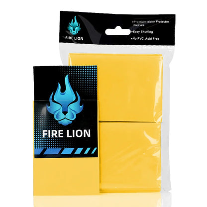66x91mm 100PCS/Set Solid Matte Trading Card Sleeves Standard Size Card Protector for PTCG/TCG /MTG