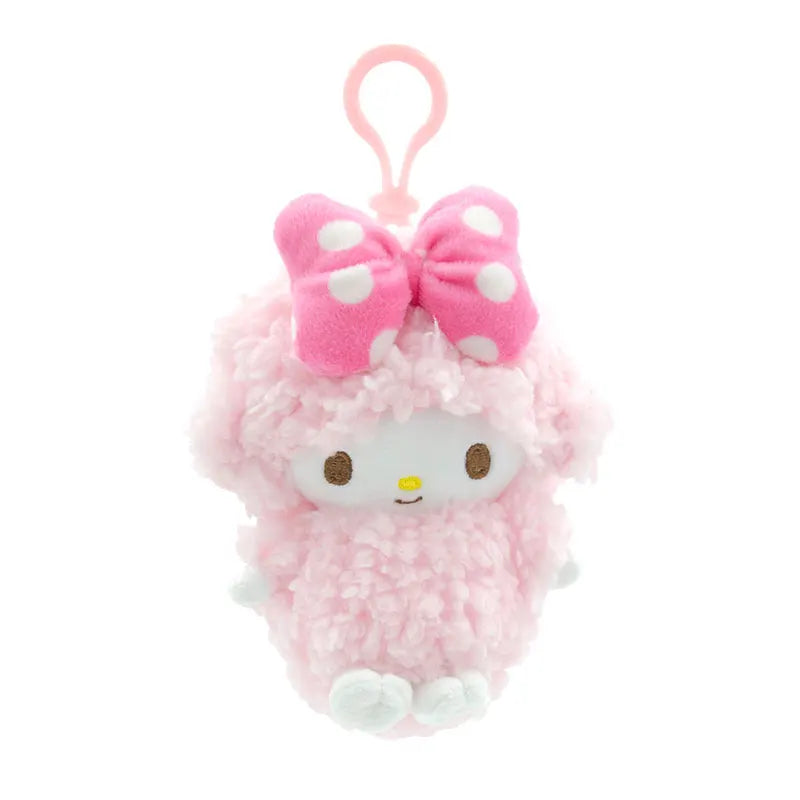Genuine Sanrio Hangyodon Melody Kuromi Pendant Plush Toys Small Charms Sayuri Model Doll Stuffed Toys Girls Boys Birthday Gifts