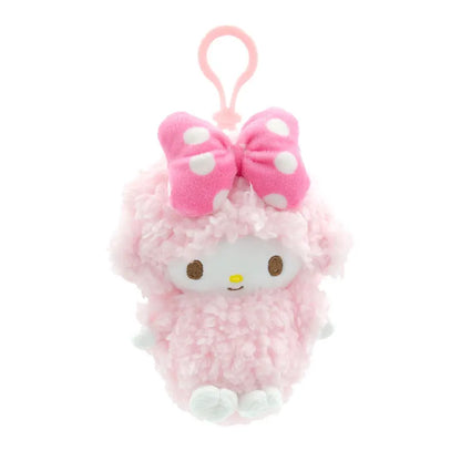 Genuine Sanrio Hangyodon Melody Kuromi Pendant Plush Toys Small Charms Sayuri Model Doll Stuffed Toys Girls Boys Birthday Gifts