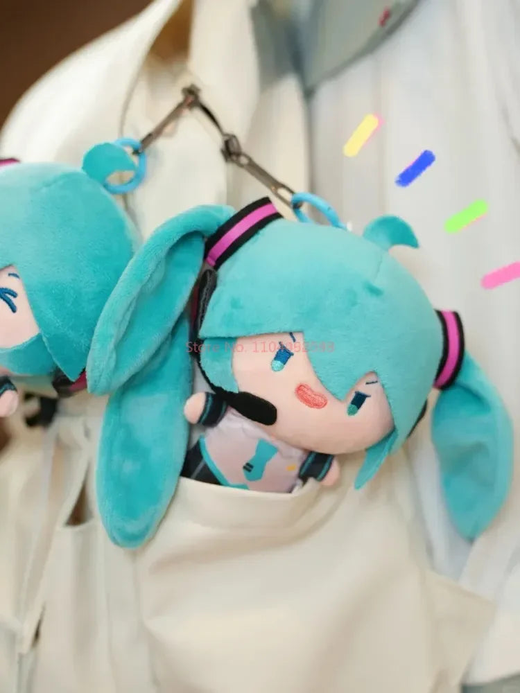 Genuine Spot Miku Double Ponytail Rotary Doll Pull Start Pendant Fufu Dolls Interesting Toys Trendy Kawaii Girls Gifts
