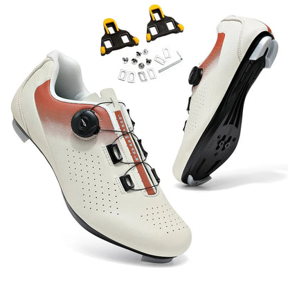 Road Cycling Shoes Flats Cleats Shoes Speed Cycling Sneaker Man Bike Shoes Women Self-Locking Non-slip Mountain Bicycle shoe spd