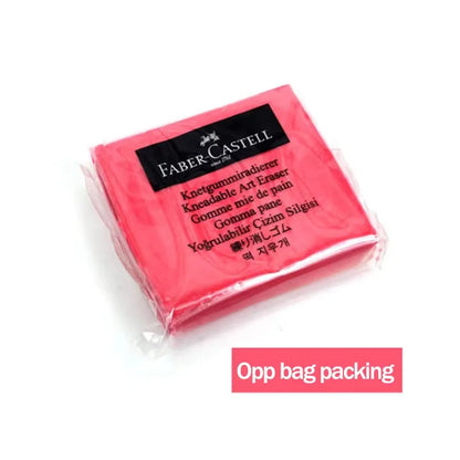 Faber - Castell Premium Soft Kneadable Eraser, Perfect for Art Painting, Design & Plasticine Stat - Ultra - Plastic Sketch Tool