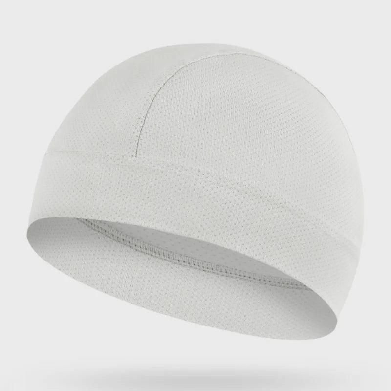 Summer Thin Breathable Mesh Skull Beanie Cap Sweat Absorbent Sport Cap Under Helmet Liner Moisture Wicking Quick Dry Cycling Hat