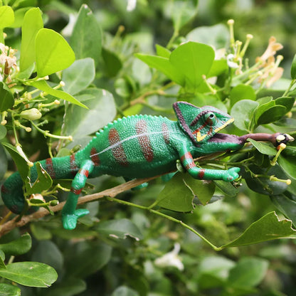 Oenux New Simulation Wild Reptile Animals Action Figures Lizard Model Figurines Kids Education Congnitive Scene Decoration Toy