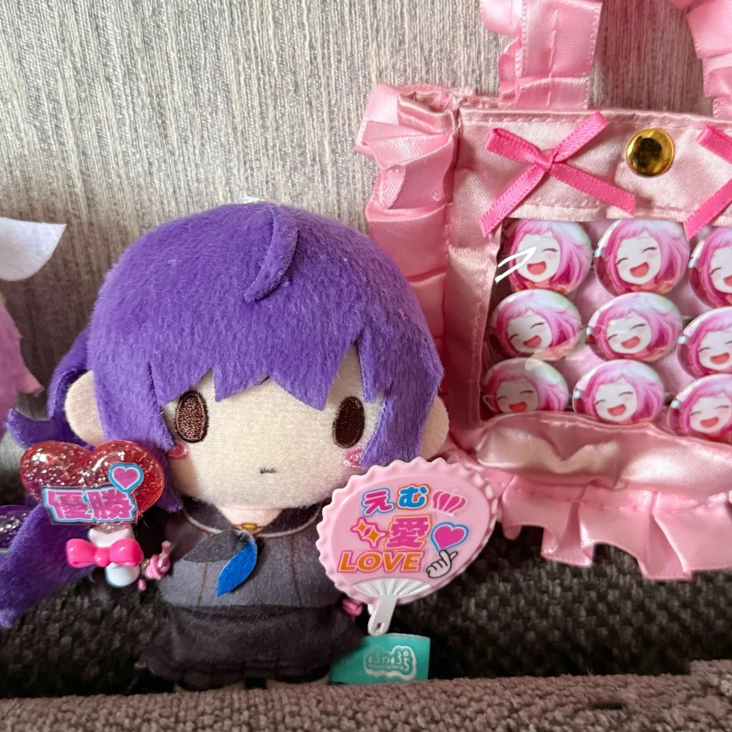 10cm Project Sekai Plush Keychain Asahina Mafuyu Pjsk Stuffed Plushies Yoisaki Kanade Kawaii Backpacks Ornaments Toys Gift