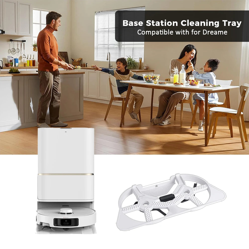 For Dreame X40 Ultra/X30 Ultra/L30 Ultra/S30PU/L10s Ultra Gen 2/L10s Pro Ultra Robot Arm Series Base Station Cleaning Tray Parts