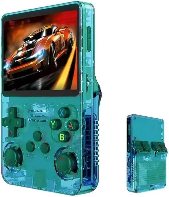 R36S Retro Handheld Video Game Console Linux System 3.5 Inch IPS Screen Portable Pocket Video Player R35S 128GB Games