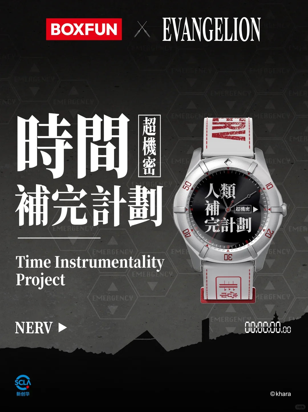 Original Boxfun Eva Evangelion The Final Mission Series Wrist Watch Blind Box Asuka Anime Peripheral Ornament Collection Gift