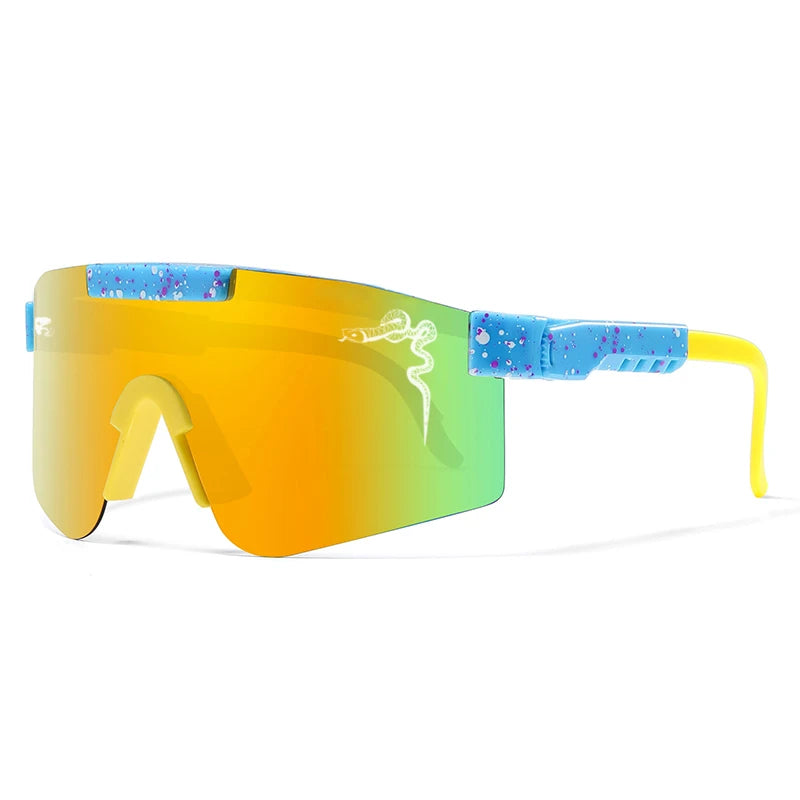 Brand Men Women Outdoor Sports Goggles UV400 Cycling Sunglasses MTB Bike Bicycle Party Running Windproof Protection Eyewear