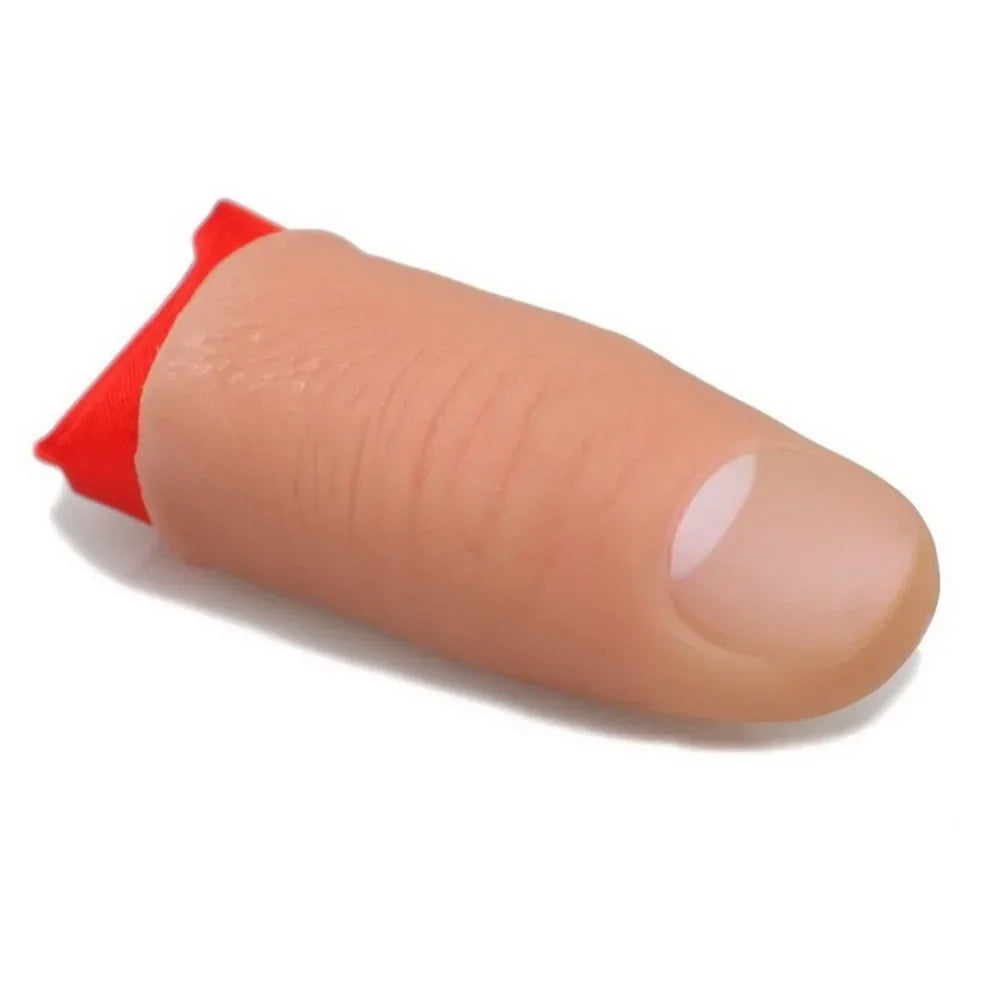 1Set Scarf Disapper Stage Show Rubber Finger Thumb Tip Magic Tricks Tools Attractive Tric Party Magical Kid Gifts Magic Props