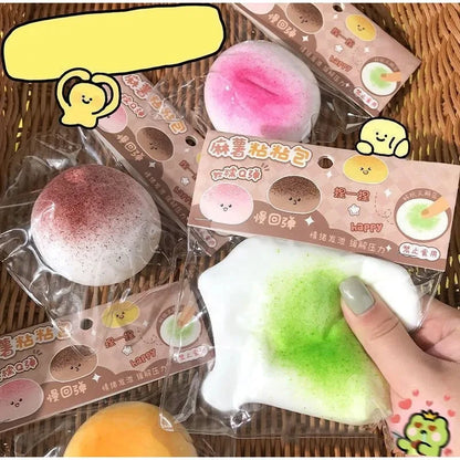 Potato Squeezable Pinching Slow Rebound Adult Stress Relief Pinching Handmade Soft Bread Squeezable Desktop Ornaments Kids Gifts