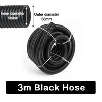 3m Black Hose(50mm)