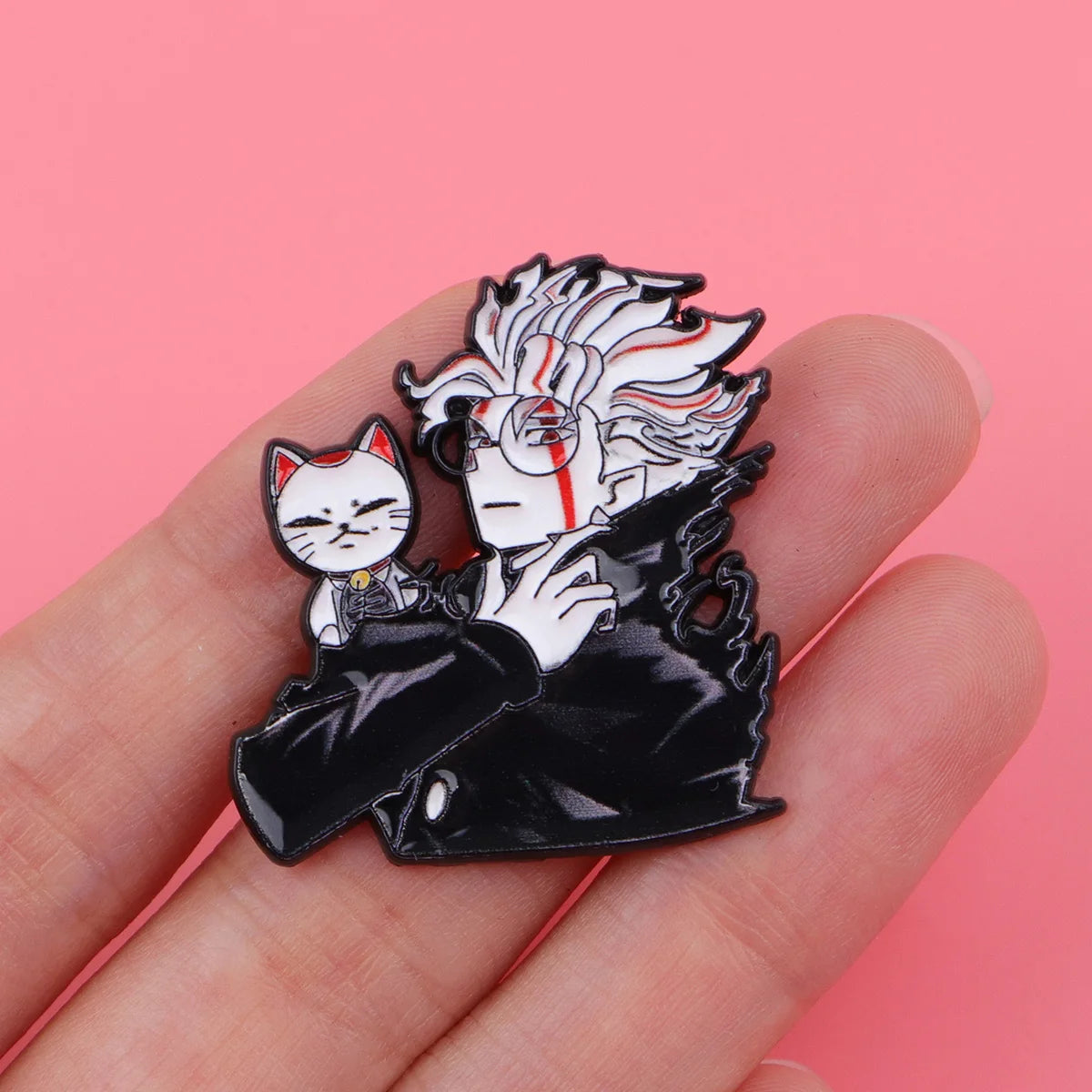 Anime Characters Enamel Brooches Badge on Backpack Lapel Pins For Clothing Fashion Jewelry Accessories Friend Gifts