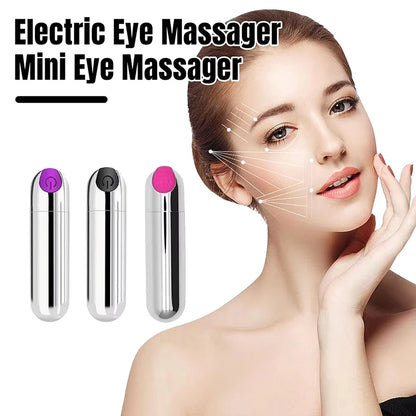 Portable Vibrating Eye Massager USB Rechargeable Eye Fatigue Relief Tool Eye Beauty Devices Massager Machine 10 Modes