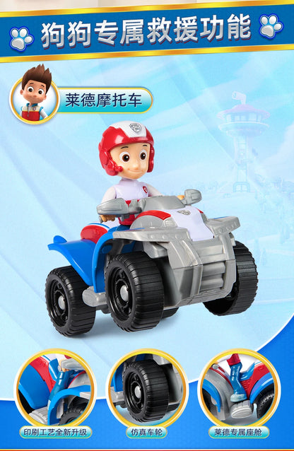Original Paw Patrol 10kinds Figures Ryder Tracker Everest Chase Rex Skye Rocky Marshall Zuma Action Figure Birthday Gift Toy