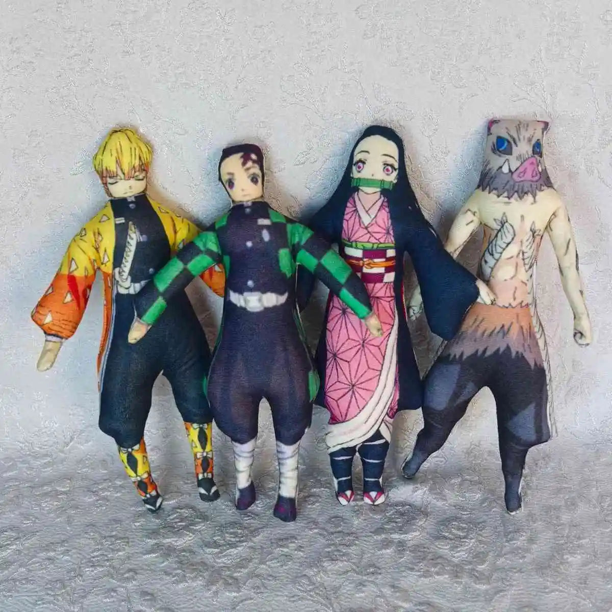 2025 Demon Slayer Abstract Doll Nezuko Tomioka Yoshio Mouse Dry Demon Slayer Doll Wire Frame style