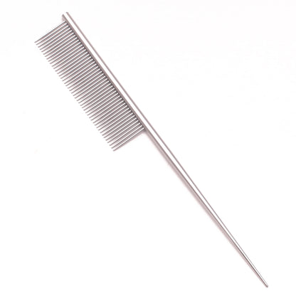 Copper Dog Grooming Combs For Pet Boundary Knot Massage Tools Professional Salon Cat Hair Cleaning Crescent Combs High Low Teeth