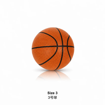 Silent Basketball Quiet No Noise High Density Soft PU Foam Squeezable Ball Indoor Mute Bouncing Basketball Children Sports Toys