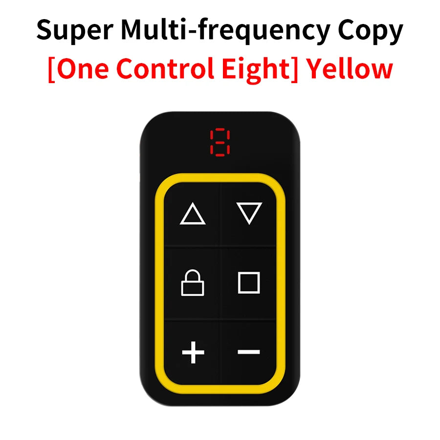 Universal Garage Remote Control Gate Key Duplicator Clone Multi-frequency Garage Door Controller 8 Channels 300-915Mhz 433Mhz