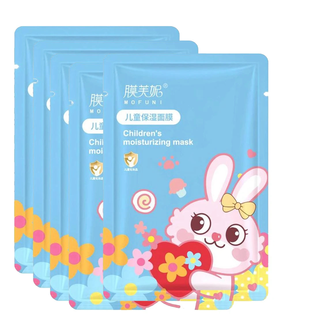 1/5/8 PCS Animal Character Face Masks Hydrating Spa Masks Sheet with Hyaluronic Acid, Skincare Party Facial Masks for Kids Teens
