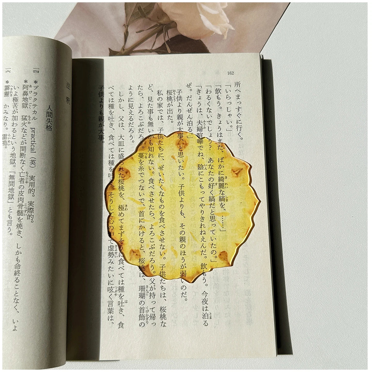 Delicate Transparent Acrylic Apple Bookmark Reading Mark Student Gift Premium Feeling Cute Grape Tomato Bookmarks