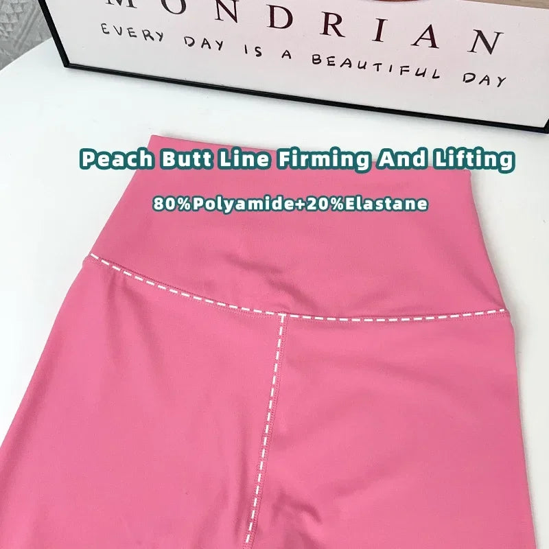 2 Piece Women Yoga Shorts Set Tracksuit Yoga Vest High Waist Shorts Quick-Drying Comfort Elastic Running Workout Sportswear