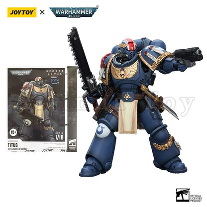 JOYTOY 1/18 Action Figure The Horus Heresy 40K New Ultra Squads & Mechas Lieutenant Titus Anime Military Model