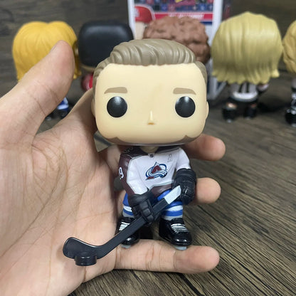 Baseballer Ice Hockey Star Athlete Action Figures Cute Cartoon Doll Desktop Ornament Gym Decoration Collectibles Toys Kids Gifts