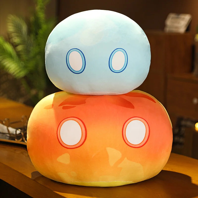 10cm Genshin Slime Plush Pendant Toys Genshin Impact Stuffed Pillow Cute Anime Game Original God Cosplay Fans for Kid Gift