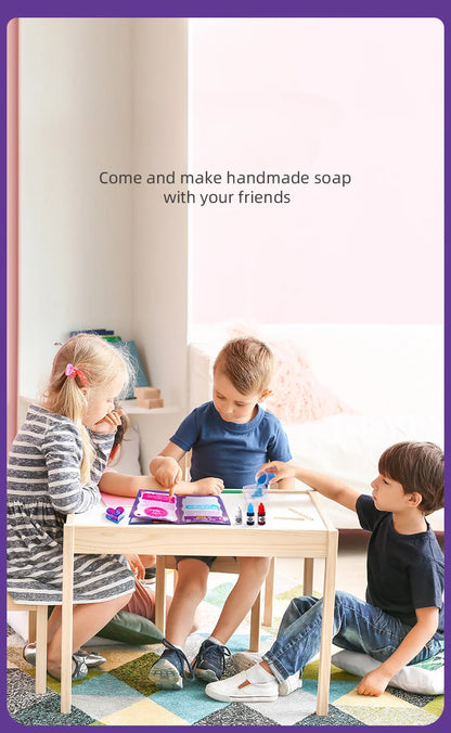Children Magic Science Experiment Kit Handmade DIY Soap STEAM Educational Teaching Aids Primary School Student Toys Kids Gift