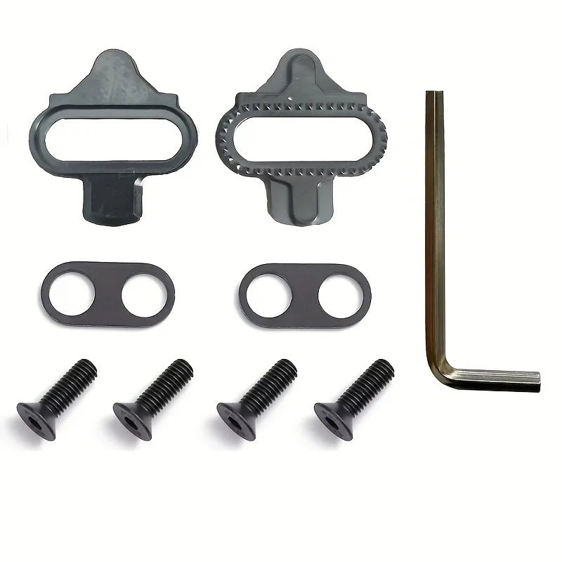 Mountain Bike Shoes Cleats for Shimano SH51 SPD MTB Cleats Multi-Release Spd Pedal Cycling Shoes Clips Set Bicycle Accessories