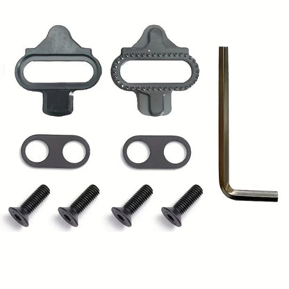 Mountain Bike Shoes Cleats for Shimano SH51 SPD MTB Cleats Multi-Release Spd Pedal Cycling Shoes Clips Set Bicycle Accessories