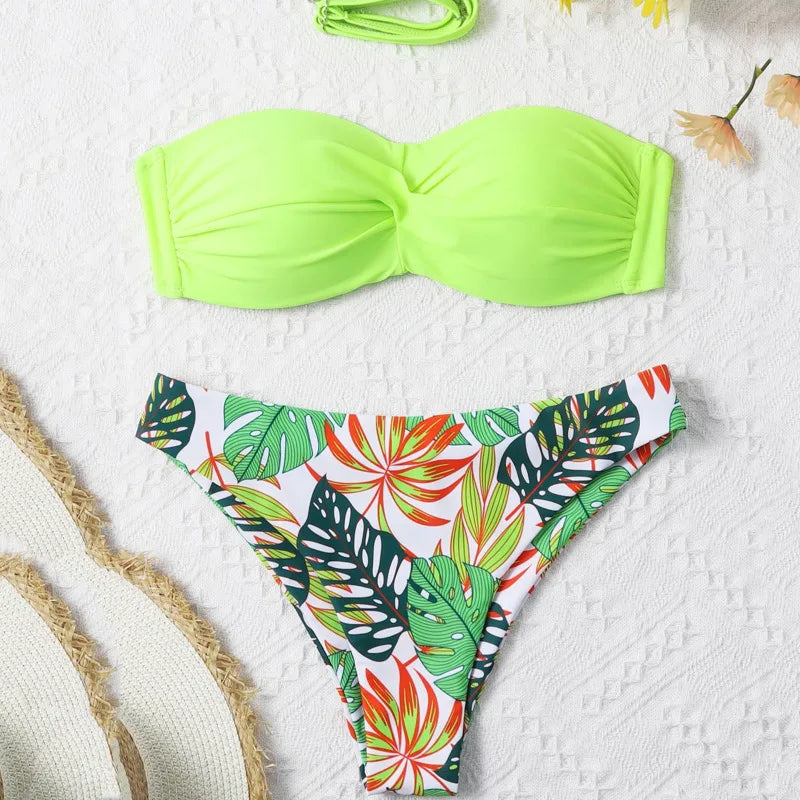 Sexy Bikinis 2026 Swimsuits Women's Swimwear Push Up Female Beach Swimming Wear Bathing Suits Brazilian Bikini Set Pool Bather