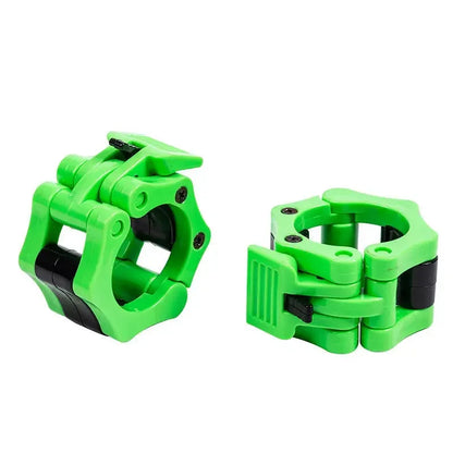 2Pcs 25/50mm Quick Release Barbell Clamps Spin Lock Barbell Collars Weight Bar Clips for Weightlifting and Strength Training