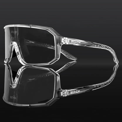 SCVCN Men bicycle Cycling Sunglasses Woman MTB road bike Driving Goggles Outdoor Sports running Glasses UV400 Hiking Eyewear