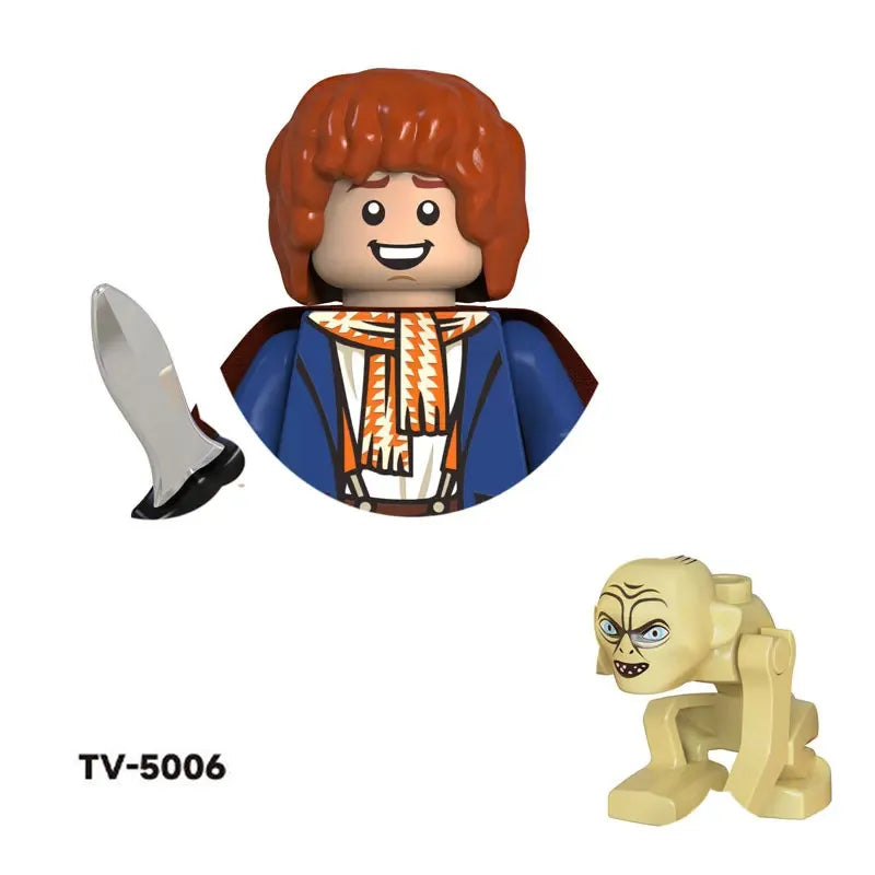 PG517 PG518 PG519 PG520 King Anime Movies Figs Bricks Dolls Mini Action Toy Figura Building Blocks Toys Doll