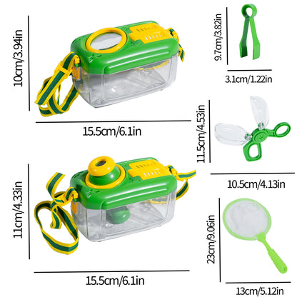 Insect Observation Box With Magnifying Glass Children's Insect Observation Box Transparent Collection Observation Research