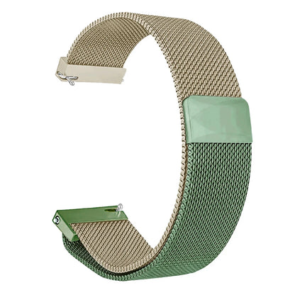 20/22mm Magnetic Milanese Strap for Samsung Galaxy Watch 7 6 5 4 40 44mm Gear S3 Stainless Steel Band for Huawei 4 GT3 Bracelet